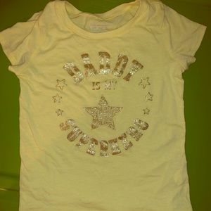Toddler girl fitted tee